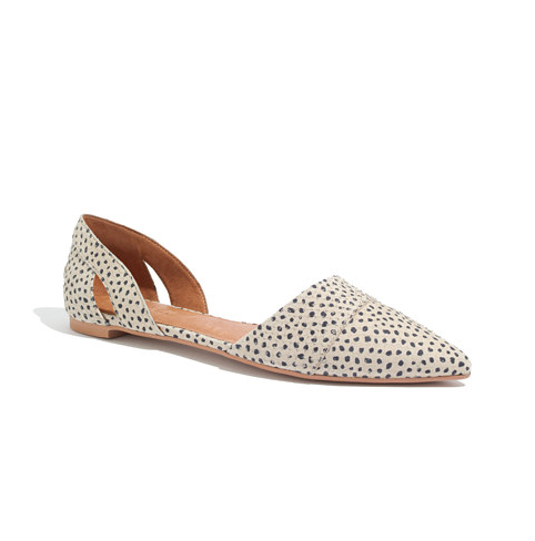 Madewell the d’orsay flat in spot dot