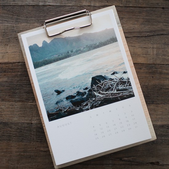 Artifact Uprising Wood Clipboard Calendar