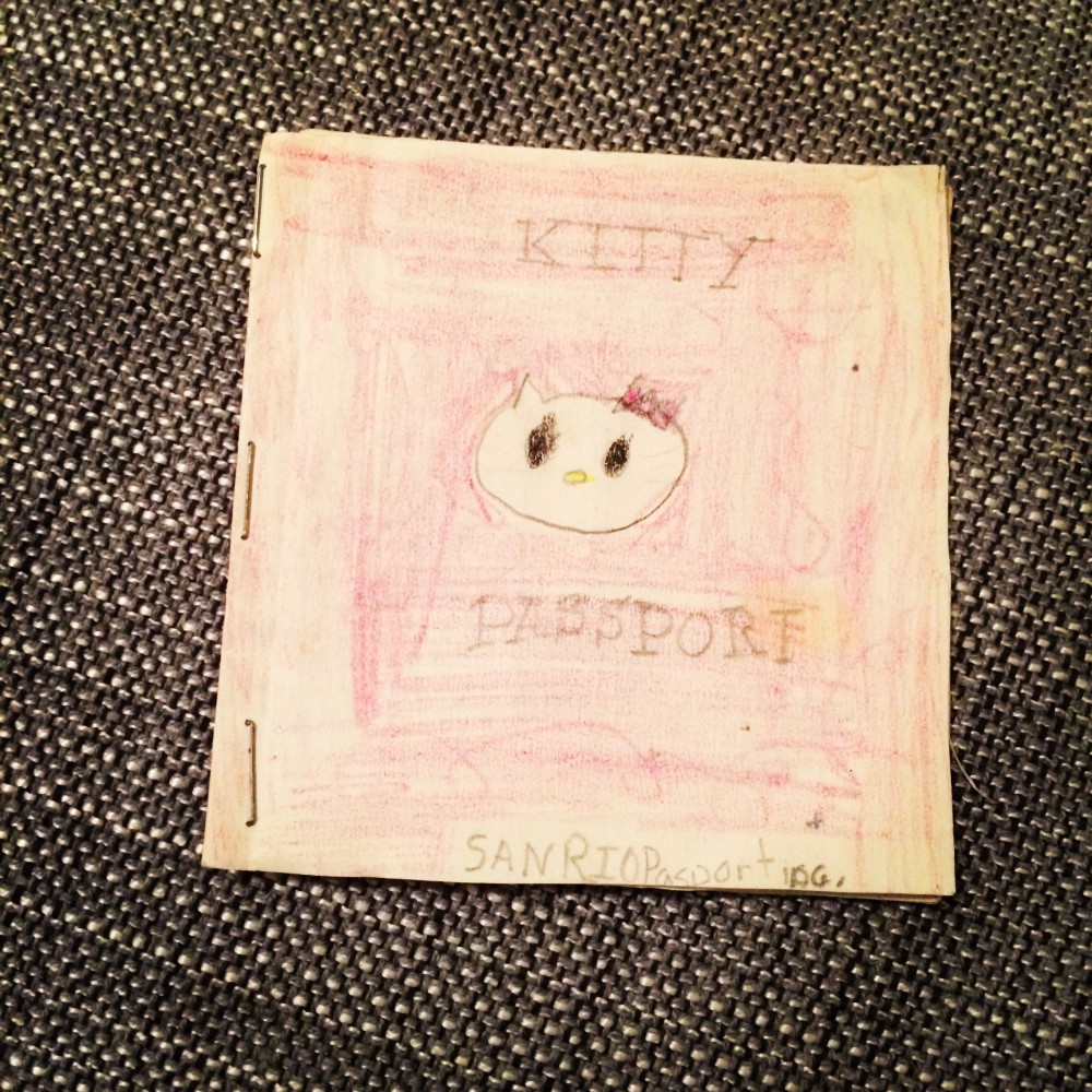 Gems are made from binder paper, staples and colored pencils.