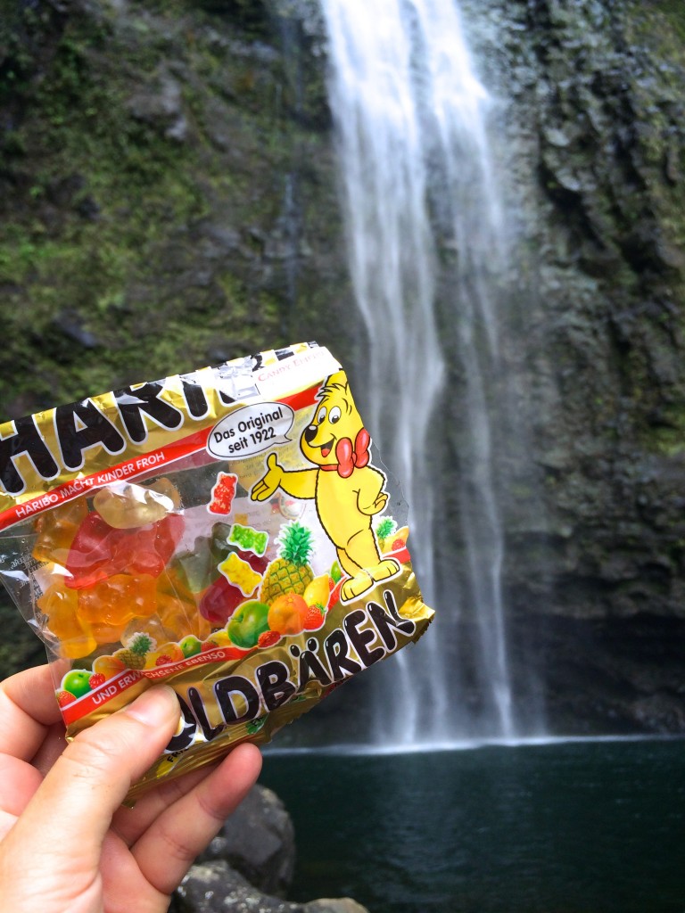 Epic hikes can only be celebrated with Haribo, the original gummibear.