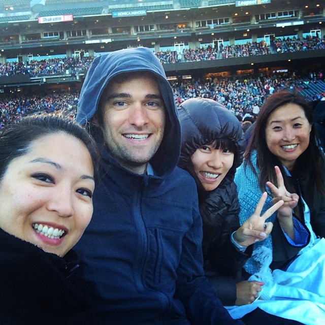 When we were still warmish.