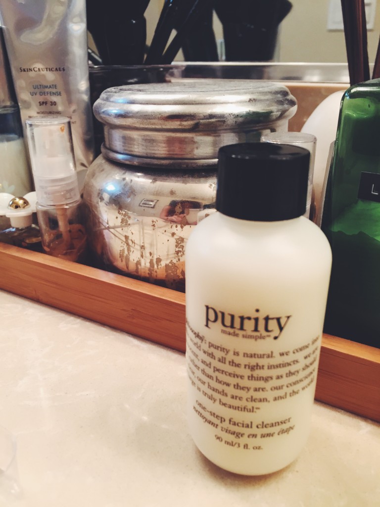 Not too fragrant good for the skin cleanser.