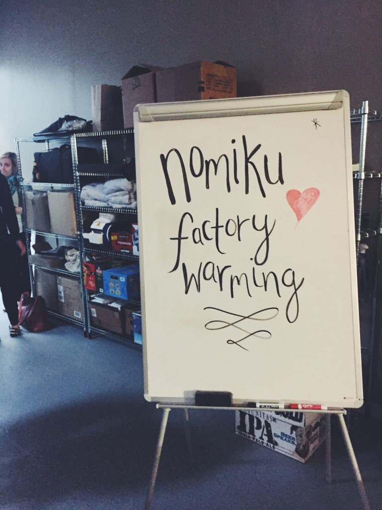nomiku factory warming party