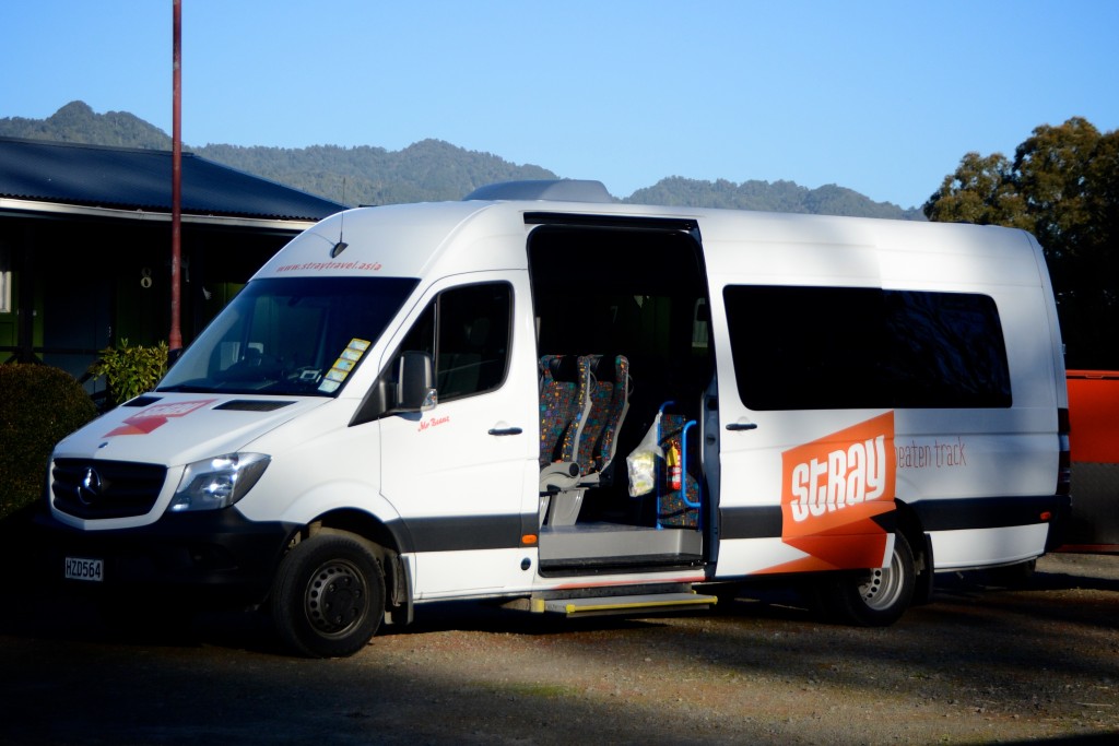 Our trusty Stray bus