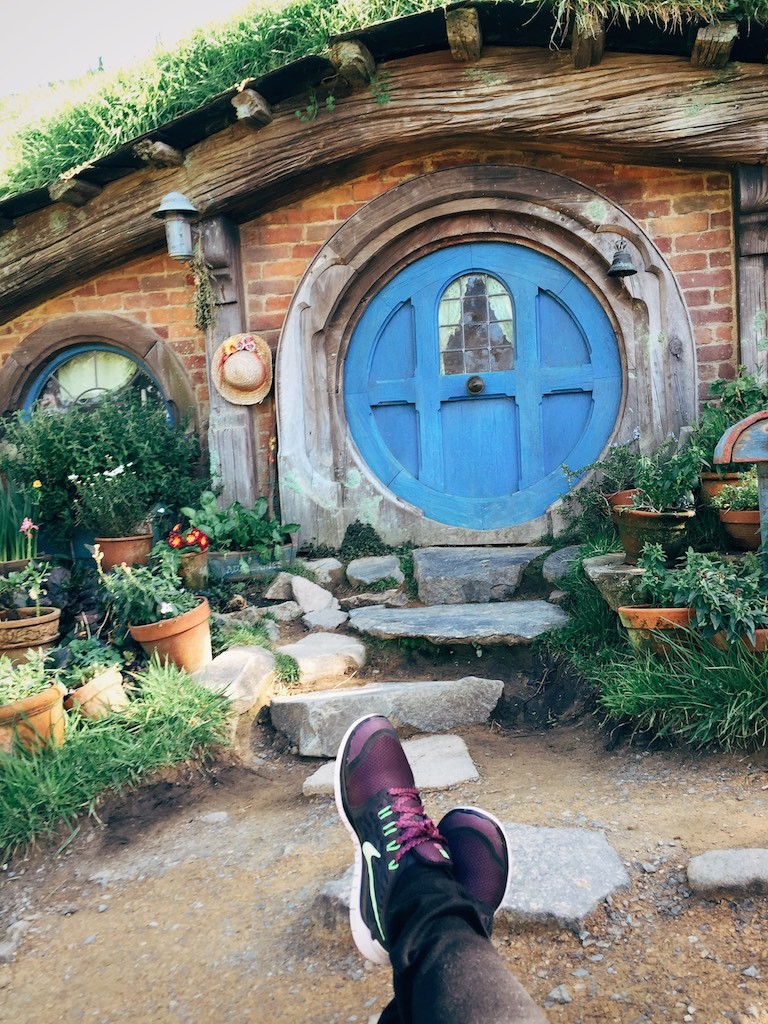 Just chillin' in The Shire. NBD.